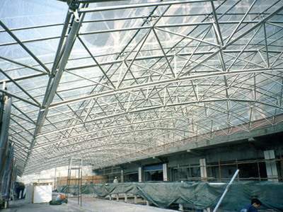 山西鋼結(jié)構(gòu)網(wǎng)架在總拼接后為什么要特別注意焊接球節(jié)點先后順序