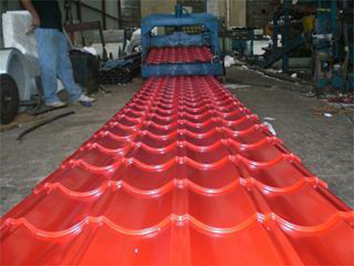 山西彩鋼琉璃瓦兩面坡型屋頂用量計算公式